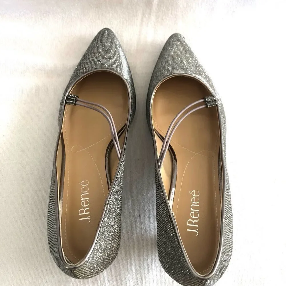 J.Renee Idenah womens pointed toe pump size 9M